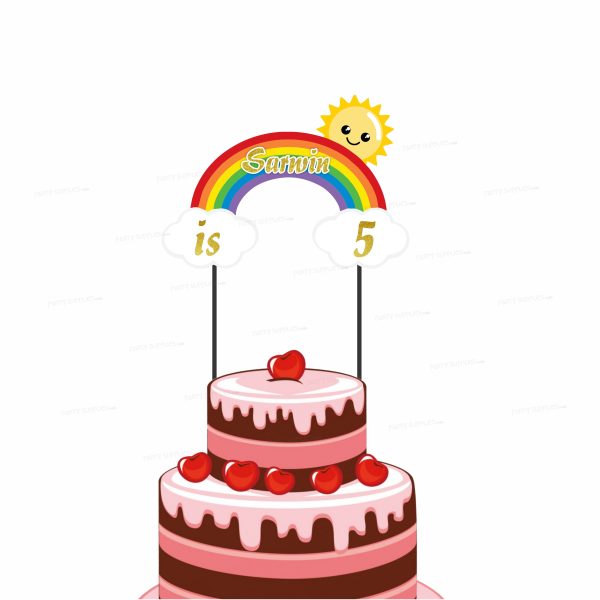 Sunshine Theme Boy Cake Topper Online Hot Sale