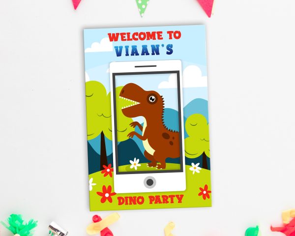 Dinosaur Theme Personalized Welcome Board Online Hot Sale