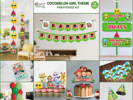 Coco Melon Girl Theme Preferred Kit For Cheap