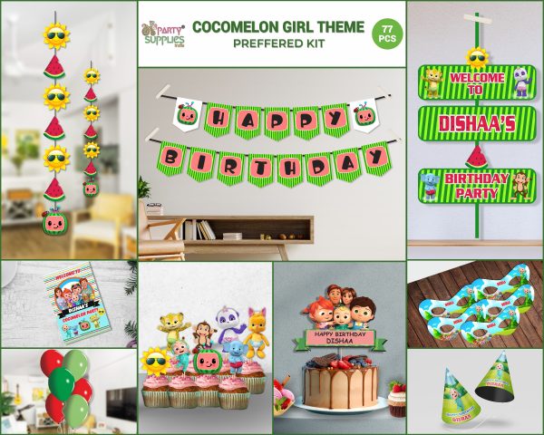 Coco Melon Girl Theme Preferred Kit For Cheap