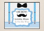 Little Man Theme Customized Backdrop Online Hot Sale