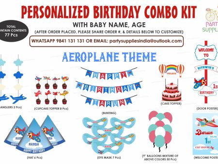 Aeroplane Theme Preferred Kit Online Hot Sale