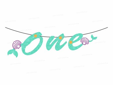 Mermaid Theme Customized with Baby Age Hanging Online Sale