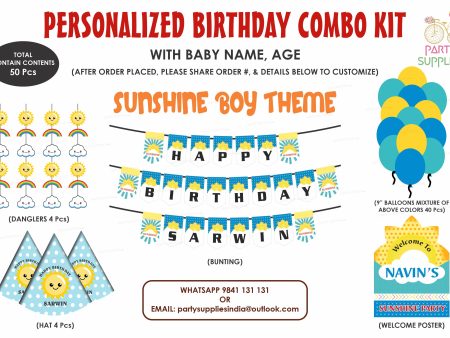 Sunshine Boy Theme Heritage Kit Sale