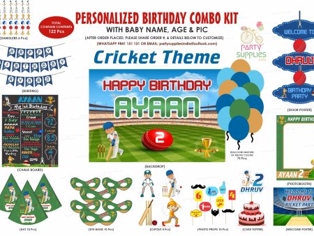 Cricket Theme Classic Kit Online Hot Sale