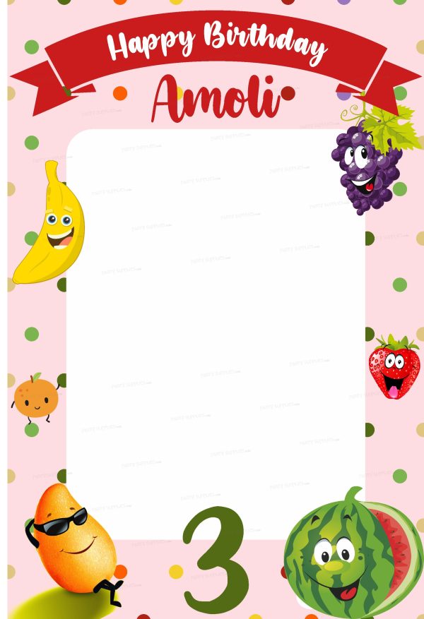 Fruits Theme Customized PhotoBooth Online Hot Sale