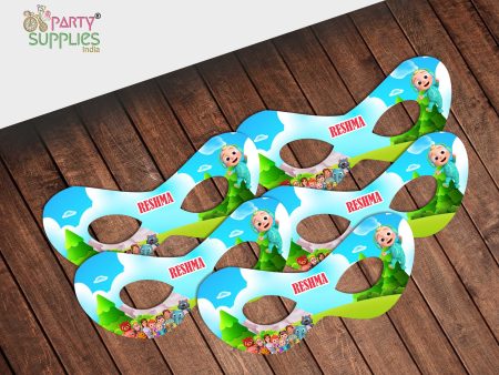 Coco Melon Theme Girl Customized Eye Mask For Discount