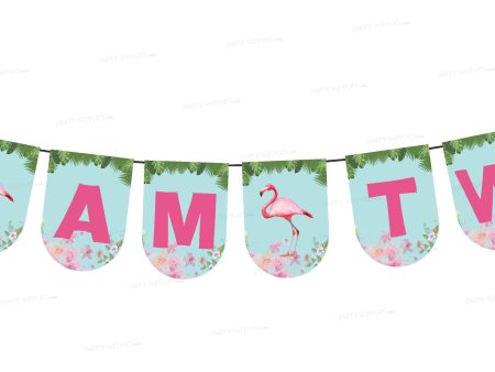 Flamingo Theme Baby Age Hanging For Sale