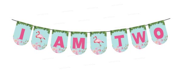 Flamingo Theme Baby Age Hanging For Sale