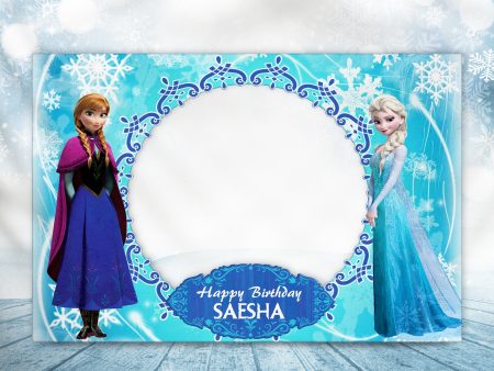 Frozen Theme Personalized Photobooth on Sale