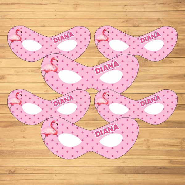 Flamingo Theme Customized Eye Mask Online