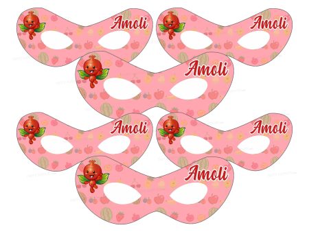 Fruits Theme Customized Eye Mask Hot on Sale