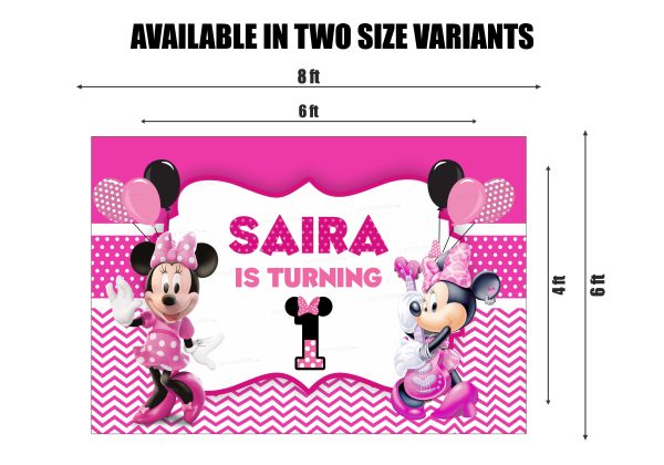 Minnie Mouse Theme Backdrop Online now