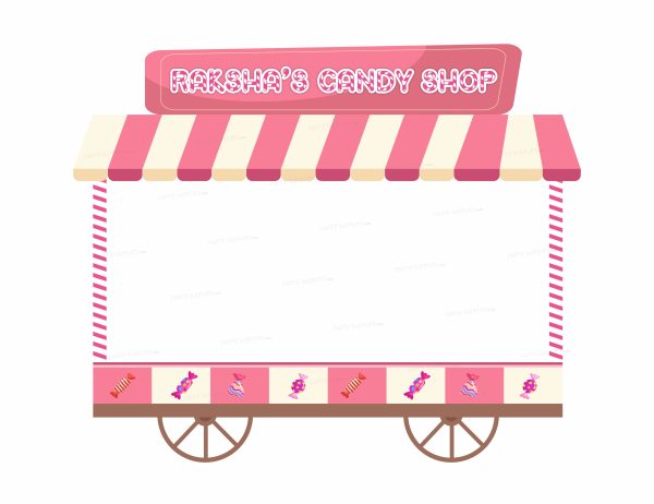 Candy Shop on Wheels Theme Photobooth Hot on Sale