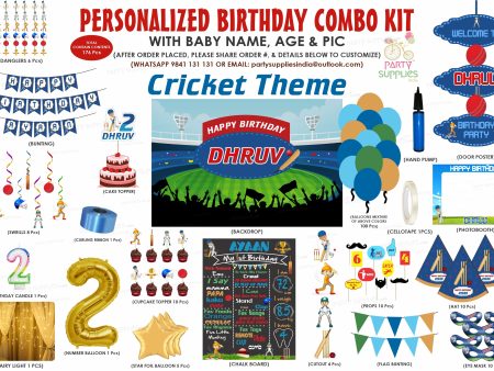 Cricket Theme Premium  Kit For Sale