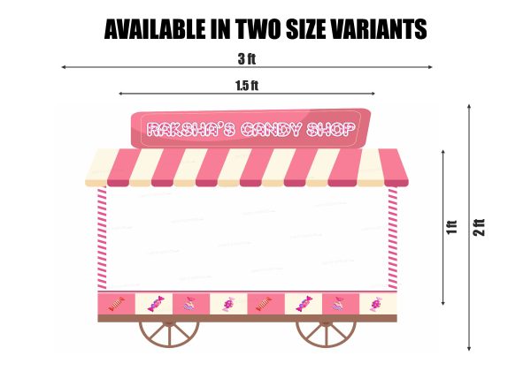 Candy Shop on Wheels Theme Photobooth Hot on Sale