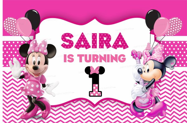 Minnie Mouse Theme Backdrop Online now