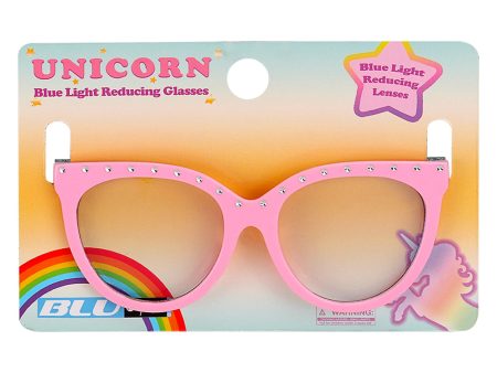 Kids Unicorn Blue Light Blocking Glasses Cheap