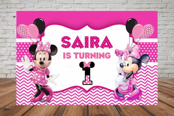 Minnie Mouse Theme Backdrop Online now