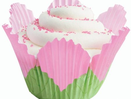 Cupcake Standard Liners - Pink Petal cups Fashion