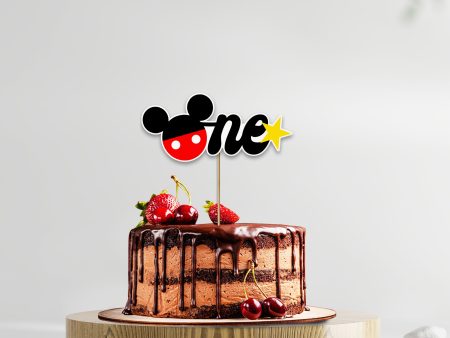 Mickey Mouse Customized Cake Topper Cheap