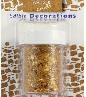 Glitter Flakes - Gold Hot on Sale