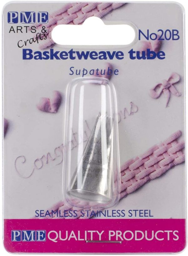 Piping Tube -  Basketweave 2 No. 20B Online Hot Sale