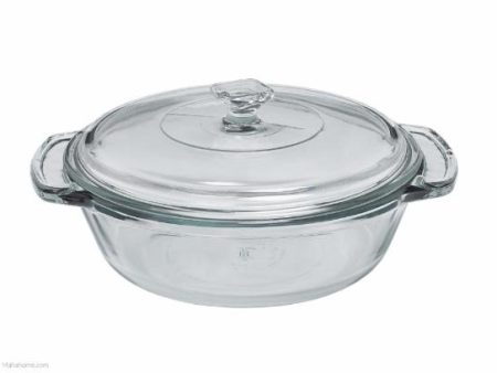 Fire-King 2 Qt. Casserole with Glass Cover Hot on Sale