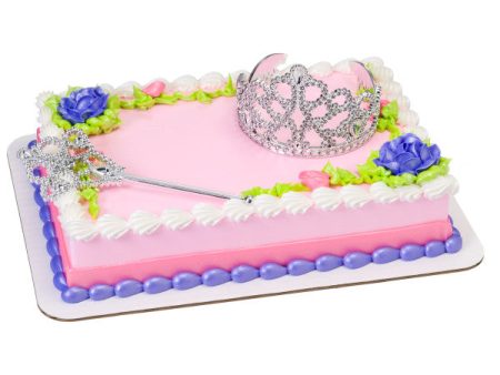 Cake Topper - Crown and Scepter For Sale