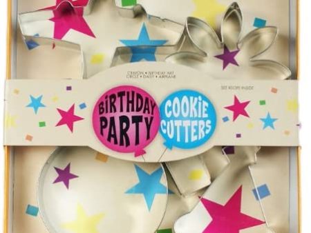 Cookie Cutter Set - Birthday Party For Discount