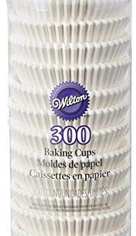 Standard Cupcake Liners - White For Sale