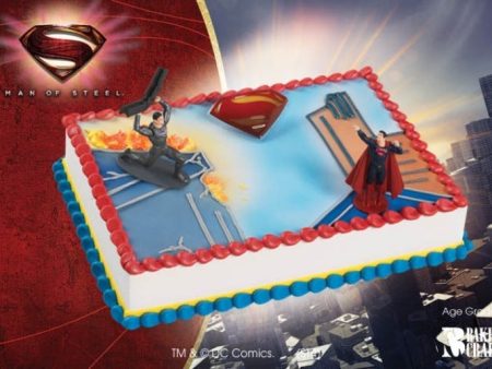 Cake Topper - Man of Steel Cake Kit Online Sale