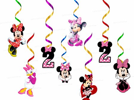 Minnie Mouse Theme Swirls For Sale