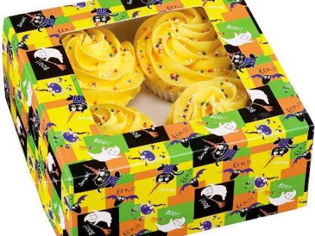 Cupcake Boxes - Halloween For Cheap