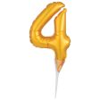 Inflatable Gold Numeral 4 Online Hot Sale