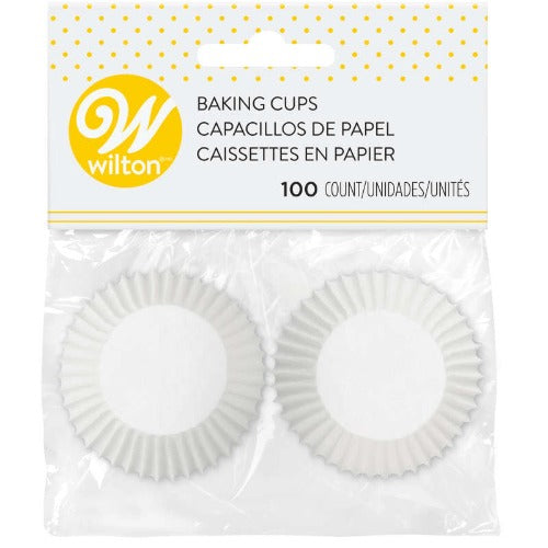 Mini Cupcake Liners - White, 100 ct Online Sale