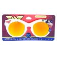 Wonder Woman White Frame Arkaid Sunglasses Hot on Sale