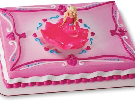 Cake Topper - Barbie Charm Caucasian Hot on Sale