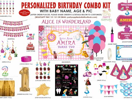 Alice in Wonderland Premium Theme Kit For Discount